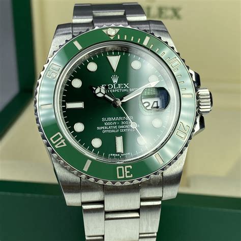 rolex submariner verde hulk|Rolex Hulk 2020 prices.